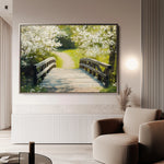 Landscape 204 Canvas Art 60 x 40 cm / Black