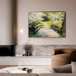 Landscape 204 Canvas Art 60 x 40 cm / Black