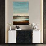 Abstract 2040 Canvas Art 60 x 40 cm / Black