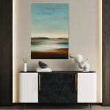 Abstract 2040 Canvas Art 60 x 40 cm / Black