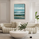 Abstract 2043 Canvas Art 60 x 40 cm / Black