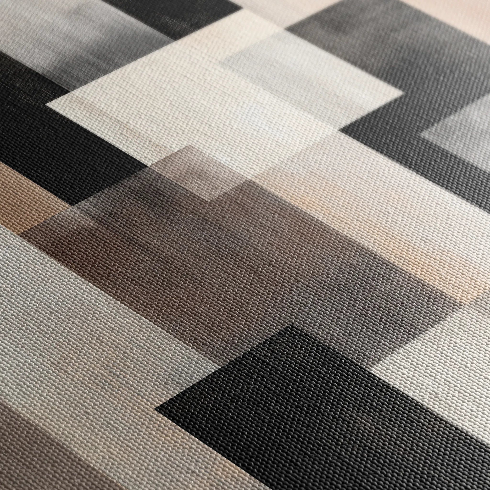 Abstract 2045 Canvas Art 60 x 40 cm / Black