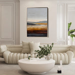 Abstract 2046 Canvas Art 60 x 40 cm / Black
