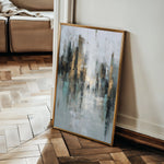 Abstract 2047 Canvas Art 60 x 40 cm / Black