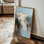 Abstract 2048 Canvas Art 60 x 40 cm / Black