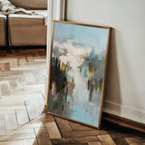 Abstract 2048 Canvas Art 60 x 40 cm / Black