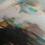 Abstract 2048 Canvas Art 60 x 40 cm / Black