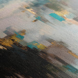 Abstract 2048 Canvas Art 60 x 40 cm / Black