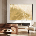 Abstract 205 Canvas Art 60 x 40 cm / Black