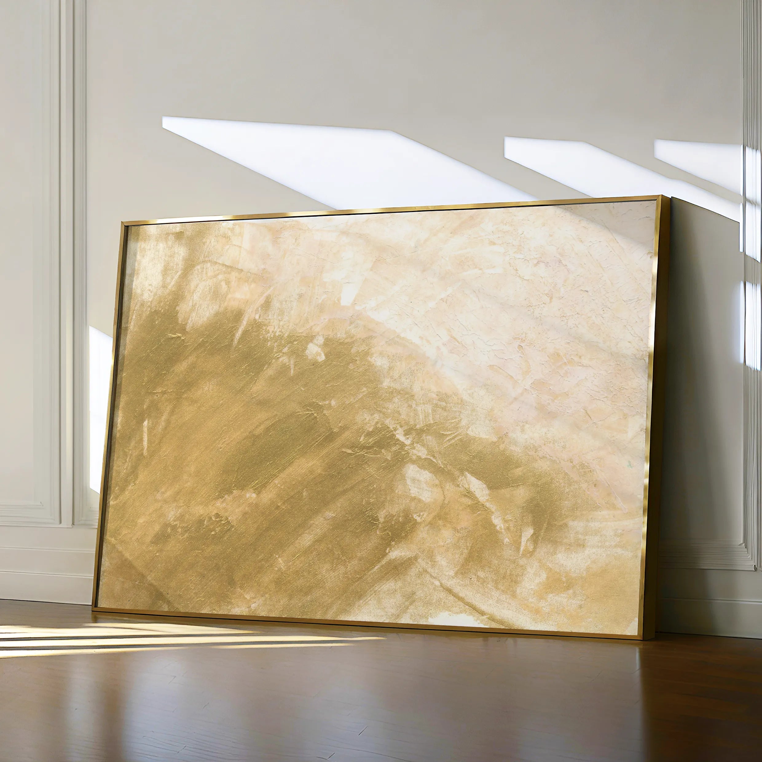 Abstract 205 Canvas Art 60 x 40 cm / Black