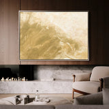 Abstract 205 Canvas Art 60 x 40 cm / Black