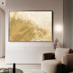Abstract 205 Canvas Art 60 x 40 cm / Black