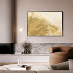 Abstract 205 Canvas Art 60 x 40 cm / Black