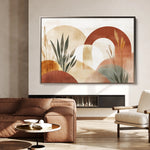 Boho 205 Canvas Art 60 x 40 cm / Black