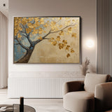 Landscape 205 Canvas Art 60 x 40 cm / Black