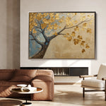 Landscape 205 Canvas Art 60 x 40 cm / Black