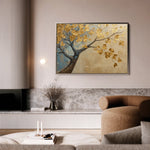 Landscape 205 Canvas Art 60 x 40 cm / Black