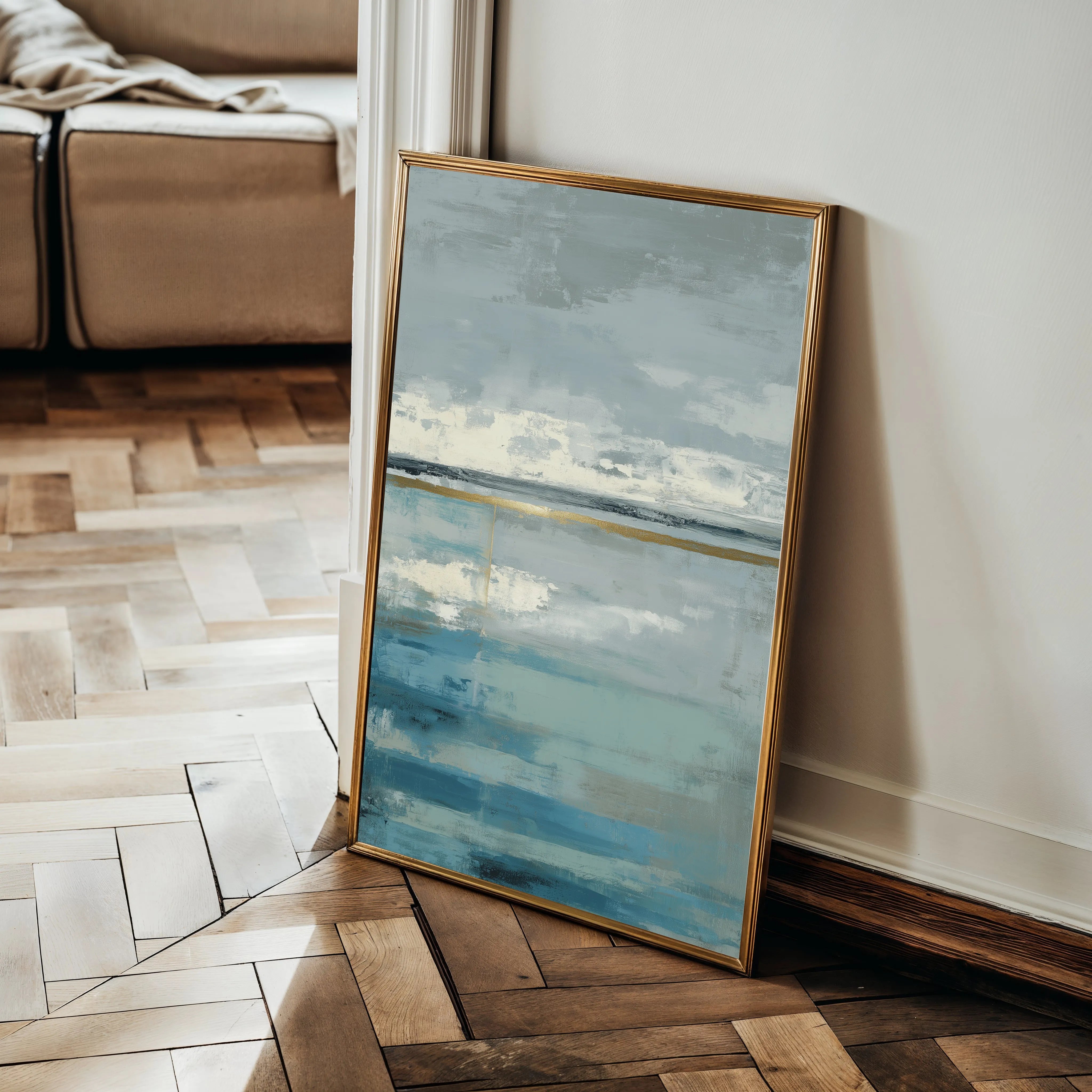 Abstract 2051 Canvas Art 60 x 40 cm / Black