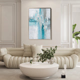 Abstract 2052 Canvas Art 60 x 40 cm / Black
