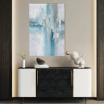Abstract 2052 Canvas Art 60 x 40 cm / Black