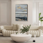 Abstract 2053 Canvas Art 60 x 40 cm / Black