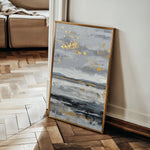 Abstract 2053 Canvas Art 60 x 40 cm / Black