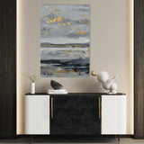 Abstract 2053 Canvas Art 60 x 40 cm / Black