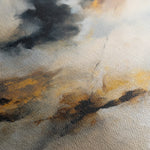 Abstract 2055 Canvas Art 60 x 40 cm / Black