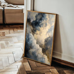 Abstract 2057 Canvas Art 60 x 40 cm / Black