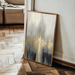 Abstract 2058 Canvas Art 60 x 40 cm / Black