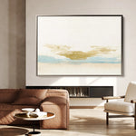 Abstract 206 Canvas Art 60 x 40 cm / Black