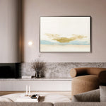Abstract 206 Canvas Art 60 x 40 cm / Black