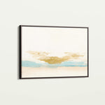 Abstract 206 Canvas Art 60 x 40 cm / Black