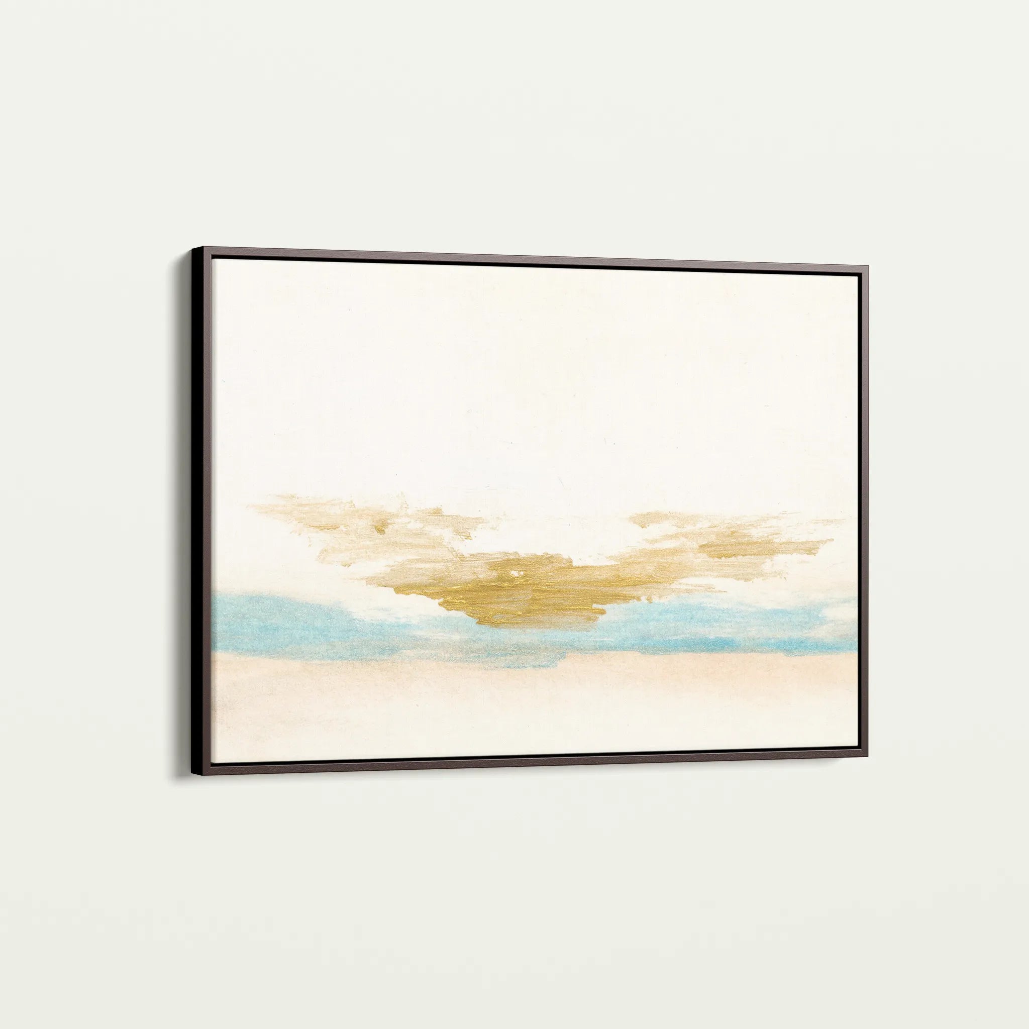 Abstract 206 Canvas Art 60 x 40 cm / Black