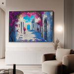 Landscape 206 Canvas Art 60 x 40 cm / Black