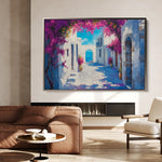 Landscape 206 Canvas Art 60 x 40 cm / Black