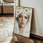 Portrait 206 Canvas Art 60 x 40 cm / Black