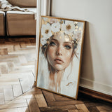 Portrait 206 Canvas Art 60 x 40 cm / Black