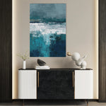 Abstract 2062 Canvas Art 60 x 40 cm / Black