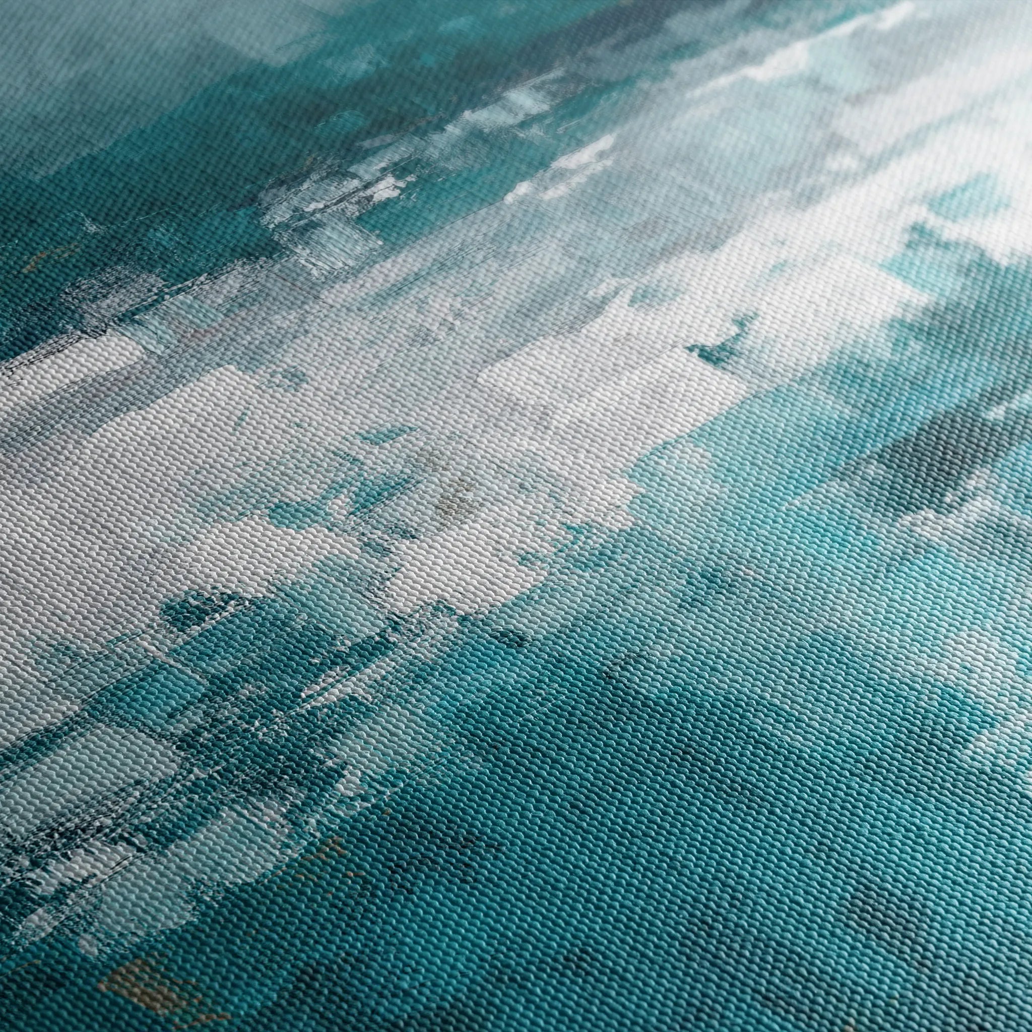 Abstract 2062 Canvas Art 60 x 40 cm / Black