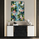 Abstract 2063 Canvas Art 60 x 40 cm / Black