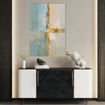 Abstract 2064 Canvas Art 60 x 40 cm / Black