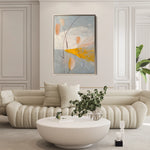 Abstract 2066 Canvas Art 60 x 40 cm / Black