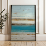 Abstract 2067 Canvas Art 60 x 40 cm / Black