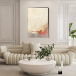 Abstract 207 Canvas Art 60 x 40 cm / Black