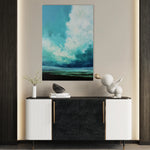 Abstract 2072 Canvas Art 60 x 40 cm / Black