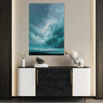 Abstract 2073 Canvas Art 60 x 40 cm / Black