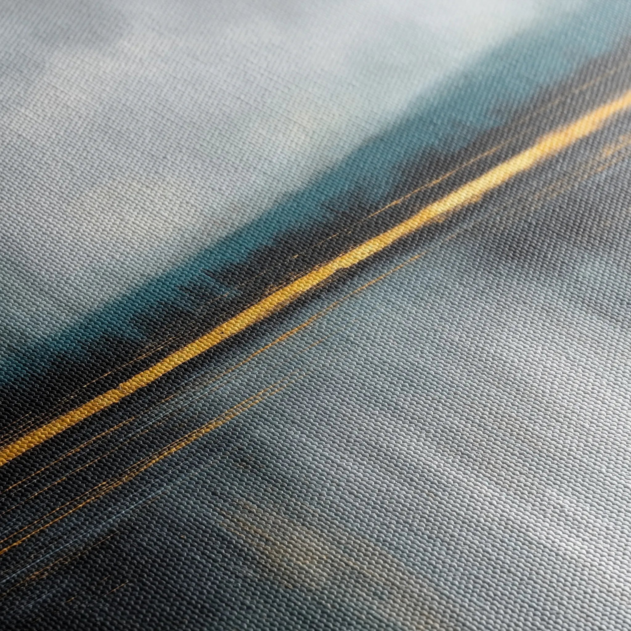 Abstract 2074 Canvas Art 60 x 40 cm / Black