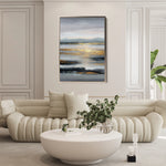 Abstract 2075 Canvas Art 60 x 40 cm / Black