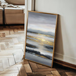 Abstract 2075 Canvas Art 60 x 40 cm / Black